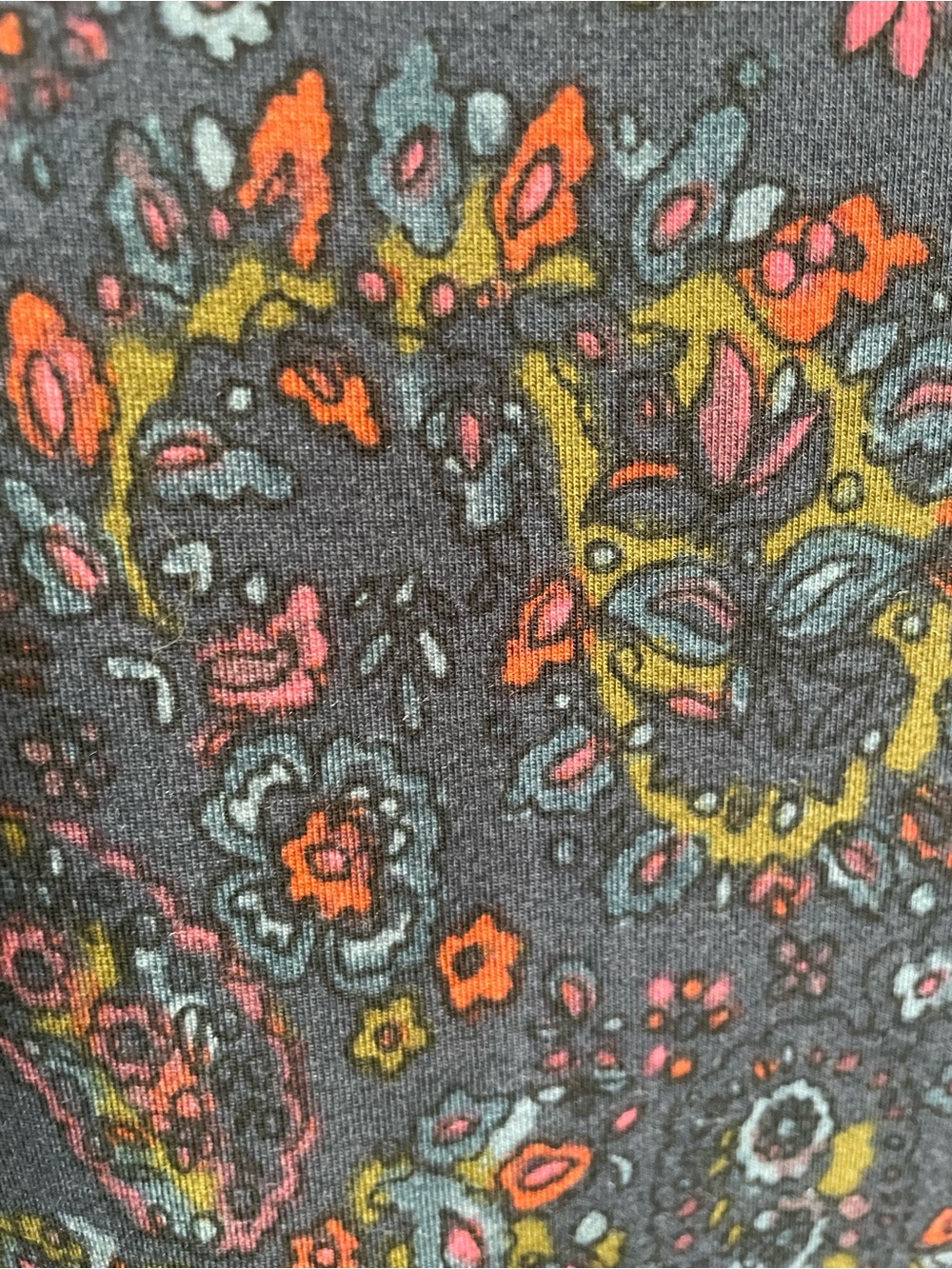 NATURAL LIFE Berkeley Berkley Navy Paisley Tiered Maxi Dress XL - Picture 3 of 7